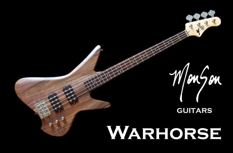 Monson Warhorse Bass Guitar